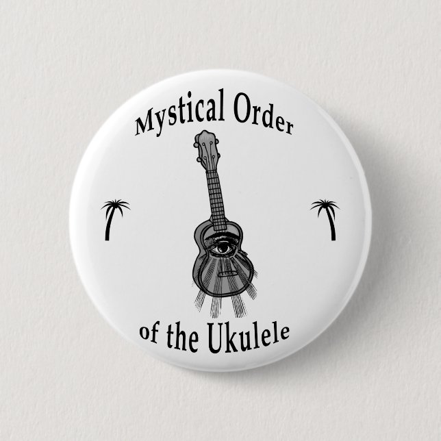 Mystical Order of the Ukulele Button (Front)