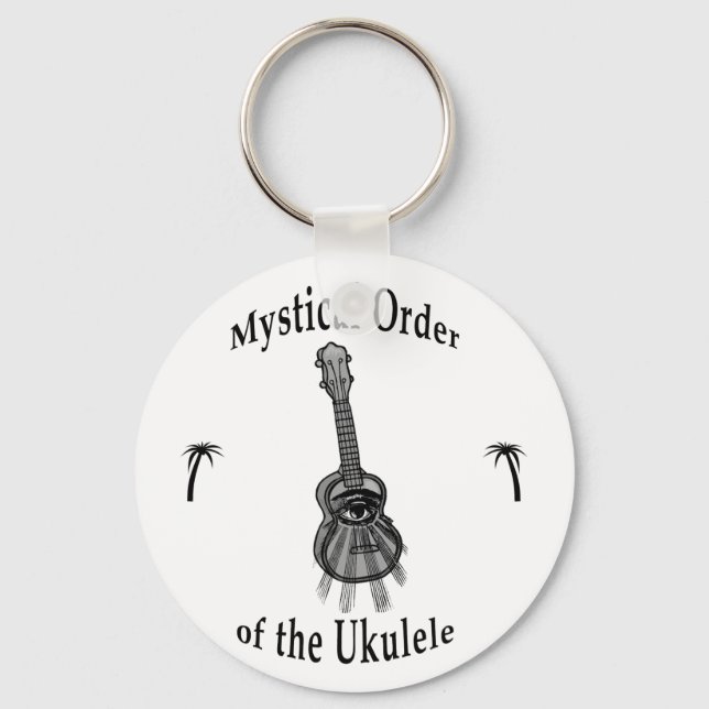 Mystical Order of the Ukulele Keychain (Front)