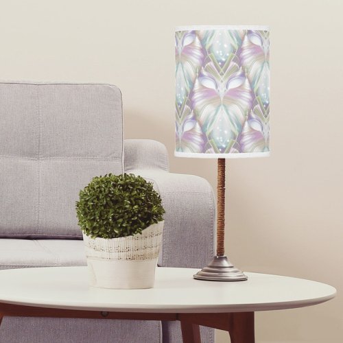 Mystical Owl Pastel Bird Pattern Lamp Shade