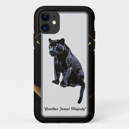 Mystical Panther Artwork iPhone 11 Case