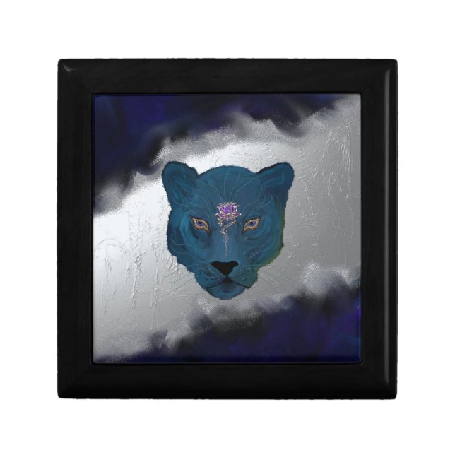Mystical Panther with Geode Gift Box (Front)