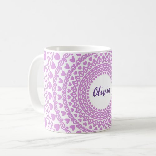 Mystical Pastel Purple Coffee Mug
