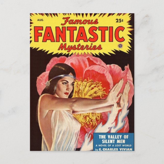 Mystical Priestess Postcard (Front)