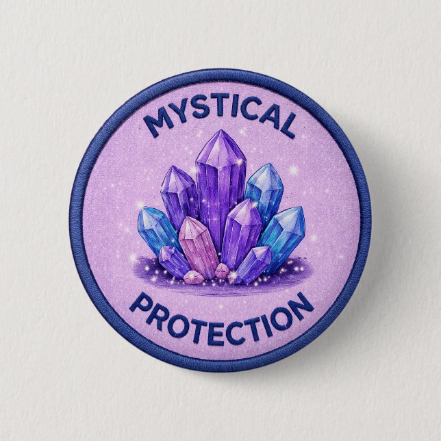 Mystical Protection Button (Front)