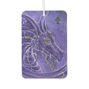 Mystical purple dragon air freshener by Renee