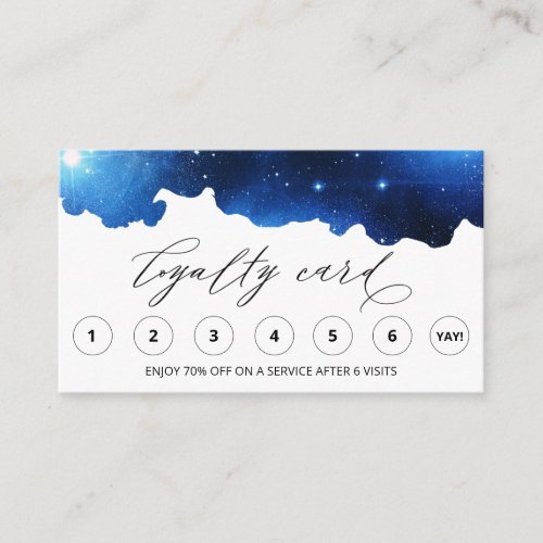 *~* Mystical QR LOGO Rewards Thank you Loyalty Card