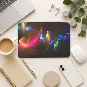 Mystical Rainbow Fractal Spring Spiral  iPad Mini Cover