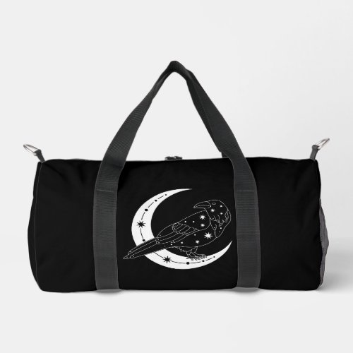 Mystical Raven Duffle Bag