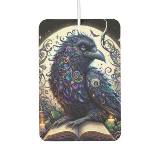 Mystical Raven Fantasy World Air Freshener