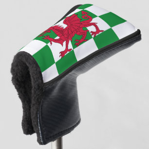 Mystical Red Celtic Dragon Flag of Wales Golf Head Cover