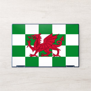 Mystical Red Celtic Dragon Flag of Wales HP Laptop Skin