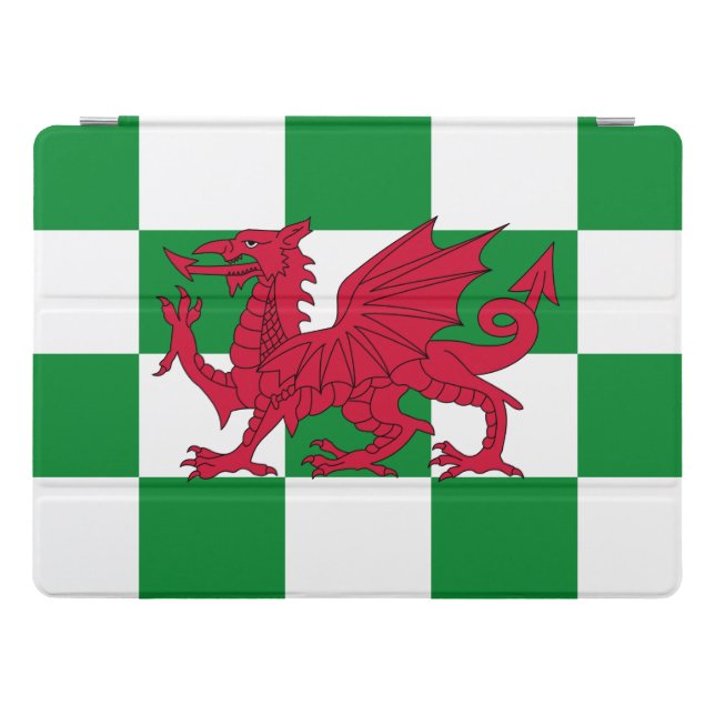 Mystical Red Celtic Dragon Flag of Wales iPad Pro Cover (Horizontal)