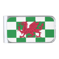 Mystical Red Celtic Dragon Flag of Wales