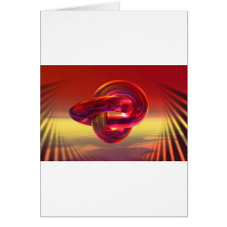 Mystical red rings cards