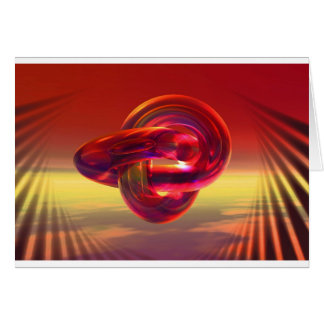 Mystical red rings cards