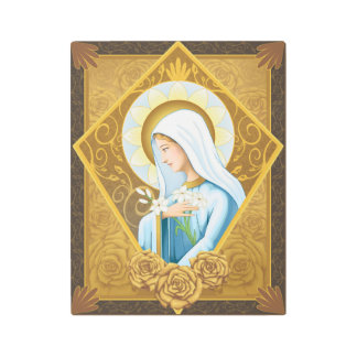 Mystical Rose Metal Print