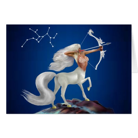 Mystical Sagittarius Cards (Front Horizontal)