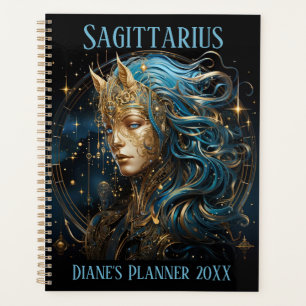 Mystical Sagittarius Zodiac Artwork  Planner