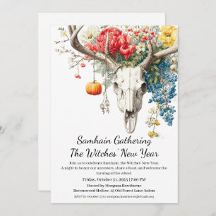 Mystical Seasons Samhain Witches’ New Year Invitation