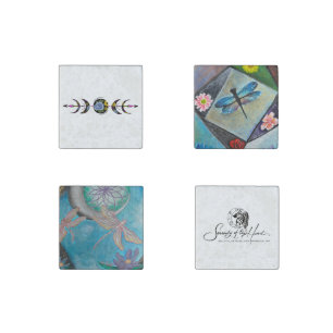 Mystical Set Stone Magnet