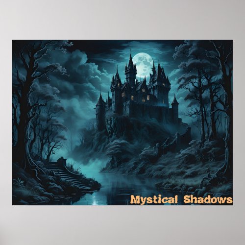 Mystical Shadows Creepshow Castle Poster