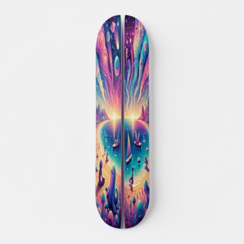 Mystical Shoreline Skateboard