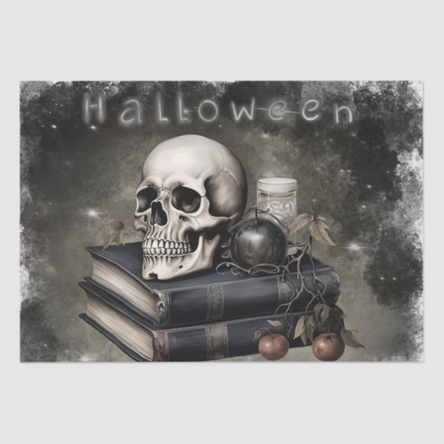 Mystical Skull Tissue Paper (Front)