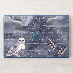 Mystical Snowy Owl  HP Laptop Skin