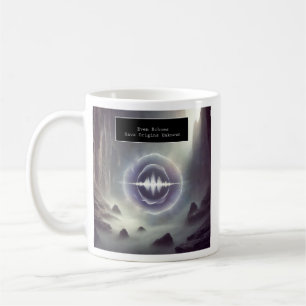 Mystical Sound-waves - “Even Echoes Have Origins” Coffee Mug