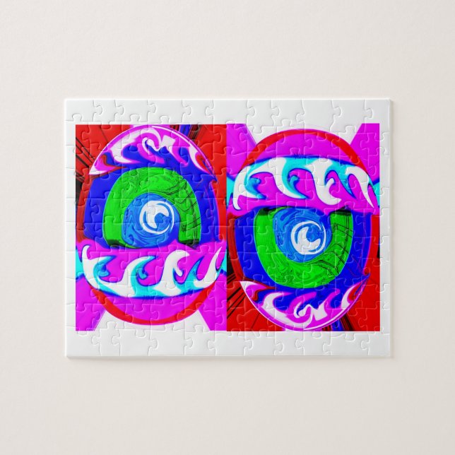 Mystical special eggs art jigsaw puzzle (Horizontal)