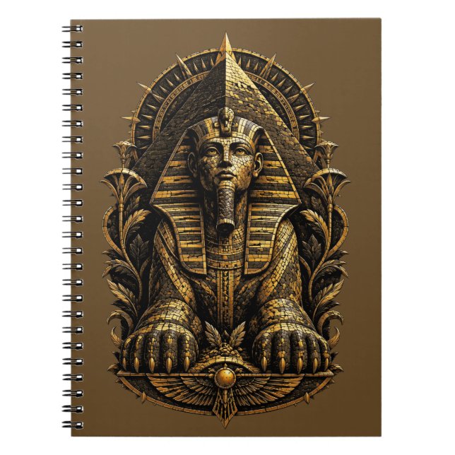 mystical sphinx notebook (Front)