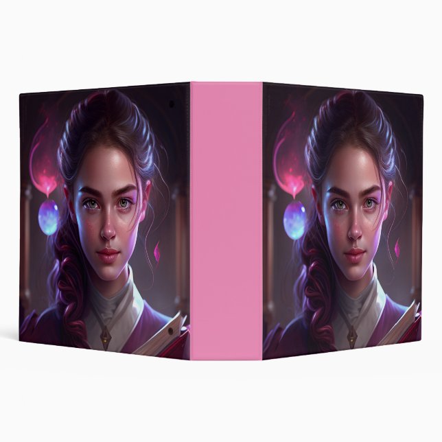 Mystical Student 2" 3 Ring Binder (Background)