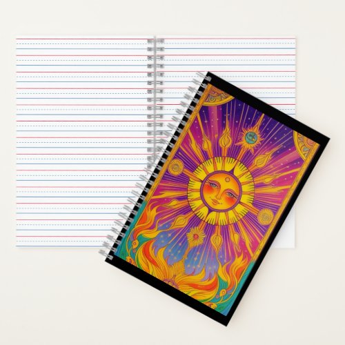 Mystical Sun  Notebook