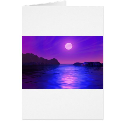 Mystical sunset cards (Front)