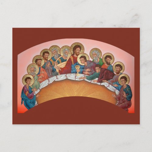 Mystical Supper Prayer Card