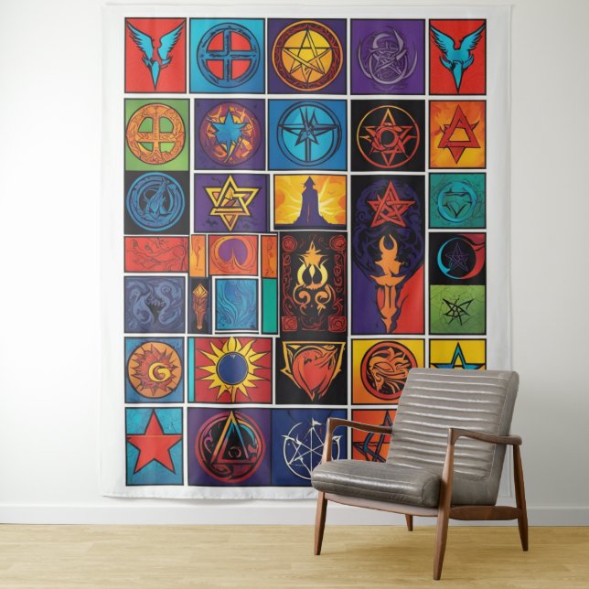 Mystical Symbology  Tapestry (In Situ)