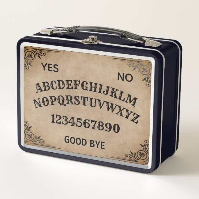 Mystical Talking Spirit Board Metal Lunch Box (Front)