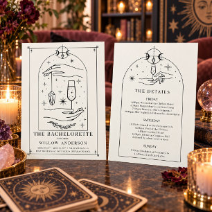 Mystical Tarot Card Bachelorette Party Itinerary