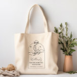 Mystical Tarot Card Bachelorette Party Tote Bag<br><div class="desc">This design features a mystical tarot card design with modern celestial fonts. See the entire collection for more matching items!</div>