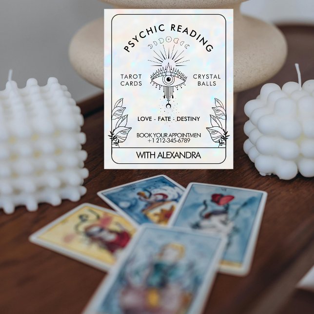 Mystical Third Eye Celestial Lunar Holographic  Flyer (Mystical Third Eye Celestial Lunar Holographic Flyer)