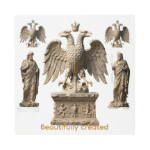 Mystical Totem of the Sacred Double-Headed Eagle R
