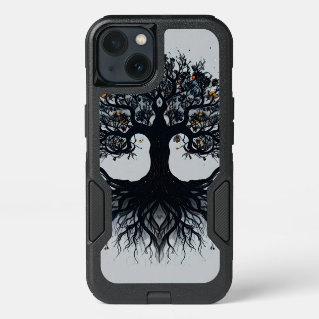 Mystical Tree of Life iPhone 13 Case (Back)