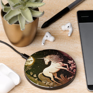 Mystical Unicorn phone charger decorative