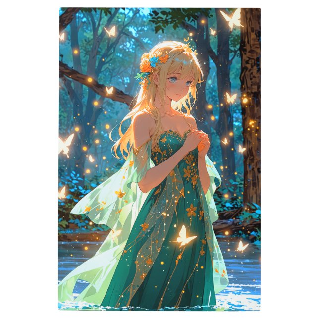 Mystical Water & Forest Spirit Fusion Art (Front)