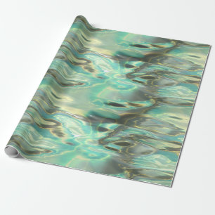mystical water wrapping paper