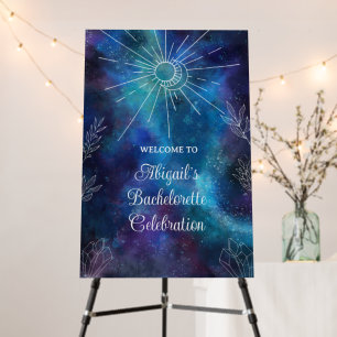 Mystical Watercolor Bachelorette Party Foam Board