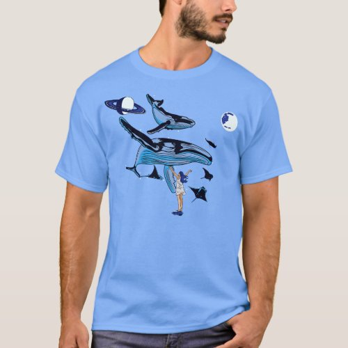 Mystical Whale T_Shirt
