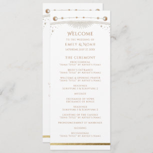 Mystical White Gold Sun Star Moon Astronomy Space Program