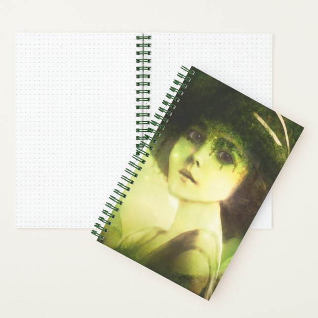 Mystical Willow Tree Fairy Fantasy Art Notebook (Inside)