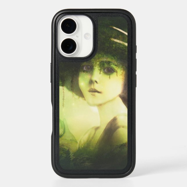 Mystical Willow Tree Fairy Fantasy Art Otterbox iPhone Case (Back)